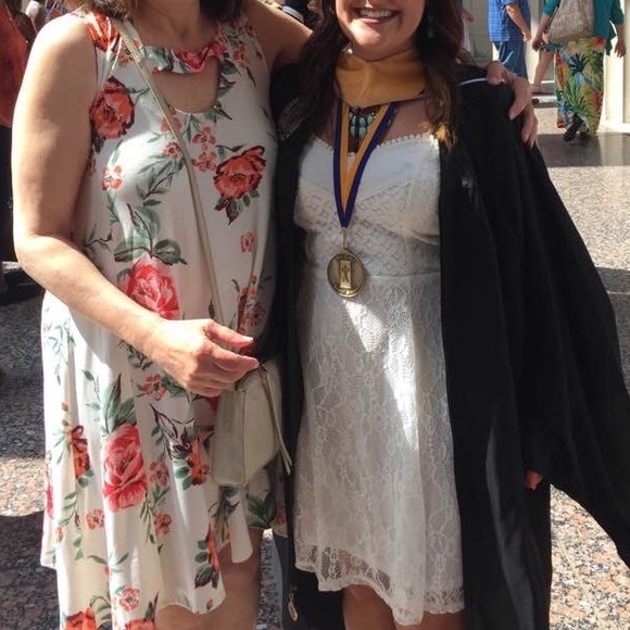 Xhilaration White Lace Sweetheart Medium Dress - Picture 3 of 16